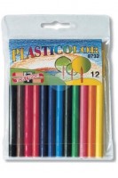 Souprava plastových pastelek Plasticolor - 12 ks - 8732
