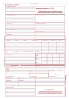 CMR nákladní list pro vnitrostátní dopravu - T 979