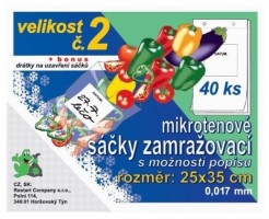 Zamrazovací sáčky č.2 - 25 x 35 cm - SMZ-0003