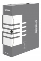 Archivační box Donau A4 - 10 cm - šedá