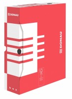 Archivační box Donau A4 - 8 cm - červená