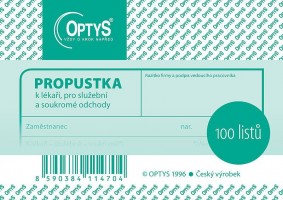 Propustka A7 - OP 1147