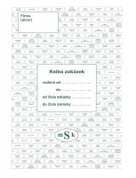 Kniha zakázek - mSk 347