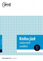 Kniha jízd soukromého vozidla A5 - OP 1169