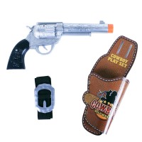 Kovbojská pistole v pouzdře - 220997