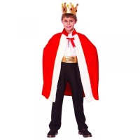 Dětská pelerína - Král s korunou - 110 - 120 cm - 408348