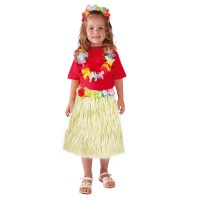 Dětská sukně Hawaii -  přírodní - 081024