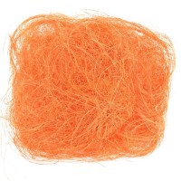 Sisálové vlákno 30 g - tmavě oranžová - 229118