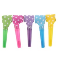 Papírové frkačky - puntíkované - 5 ks - PF-TRG5