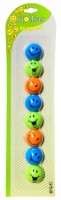 Dekorační magnety - Smile - 8 ks - PK19-23