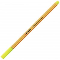 Jemný liner STABILO point 88 - neonově žlutá 88/024
