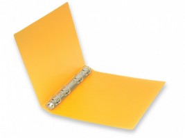 Pořadač A5 PP - 4 kroužky - Opaline oranžová - 2-282