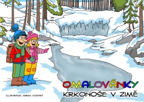 Omalovánky A5 - Krkonoše v zimě - 2879