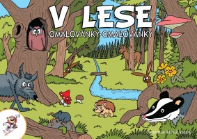 Omalovánky LUX A5 - V lese - 2947
