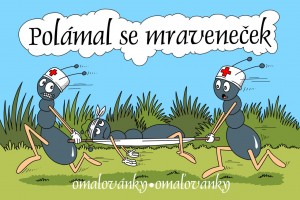 Omalovánky A5 - Lux - Polámal se mraveneček - 2992