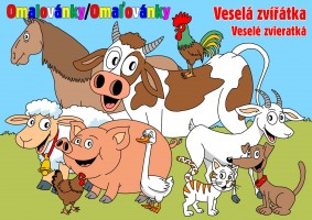 Omalovánky LUX A5 - Veselá zvířátka - 2893