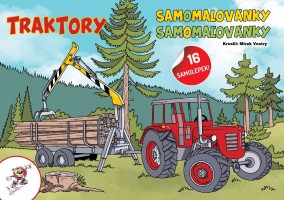 Samomalovánky A5 - Traktory - 3616