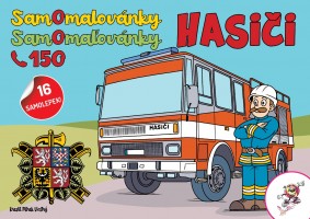 SamOmalovánky A5 - Hasiči - 3609