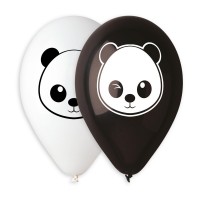 Nafukovací balónky - potisk panda - 5 ks - P5GS110