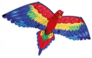 Létající drak - Papoušek 3D - 144 x 80 cm - 1152