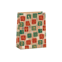 Dárková taška NATUR - 18,3 x 24,3 cm - 0744-0118