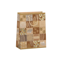Dárková taška NATUR - 18,3 x 24,3 cm - 0744-0117