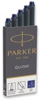 Inkoustové bombičky Parker Quink - modré - 5 ks
