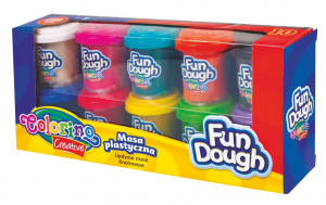 Modelovací hmota Colorino - Fun Dough - 10 ks