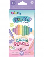 Pastelky Colorino Pastel - kulaté - 10 ks - R80813