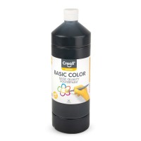 Temperová barva Creall Basic - 1000 ml - černá