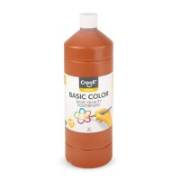 Temperová barva Creall Basic - 1000 ml - světle hnědá