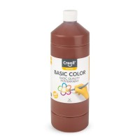 Temperová barva Creall Basic - 1000 ml - tmavě hnědá