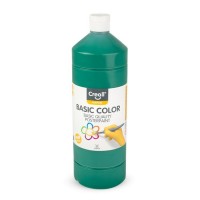 Temperová barva Creall Basic - 1000 ml - tmavě zelená