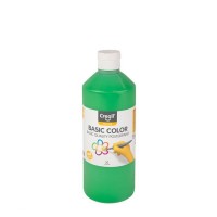 Temperová barva Creall Basic - zelená - 500 ml
