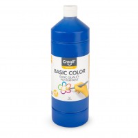 Temperová barva Creall Basic - 1000 ml - námořnická modrá