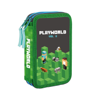 Penál 2 patra, prázdný - Playworld - 8-53023