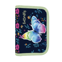 Jednopatrový školní penál - Motýl 2 - 9-52123