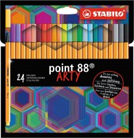 Jemný liner STABILO point 88 - ARTY - 24 ks 8824/1-20
