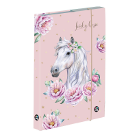 Box na sešity A5 JUMBO - Kůň romantic - 8-72123