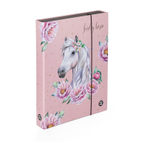 Box na sešity A4 JUMBO - Kůň romantic - 5-71023