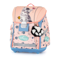 Školní batoh Premium Light - Kočka - 1-57423