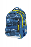 Školní batoh OXY Next - Camo blue - 9-15023 