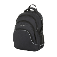 Studentský batoh OXY SCOOLER - Black - 8-02223