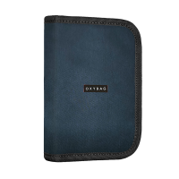 Penál 1 patro, 2 chlopně, prázdný - UNICOLOR Blue - 9-81123