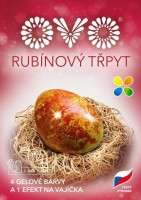 Barvy na vajíčka OVO efekt - Rubínový třpyt - 14653001