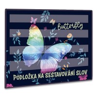 Podložka na sestavování slov - Motýl 2 - 3-92523