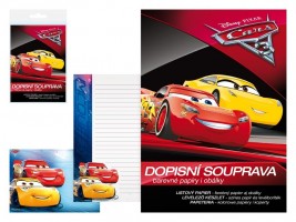 Dopisní papír barevný LUX 5+10 Disney (Cars) 5550269