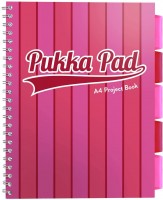 Projektový blok A4 - Pukka Stripe - růžová - 8537