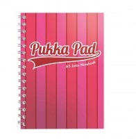 Spirálový blok A5 - Pukka Jotta Pad - růžová - 100 listů - 8543