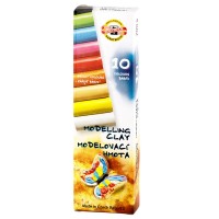 Modelovací hmota Koh-i-noor - 10 barev - 200 g - 131710